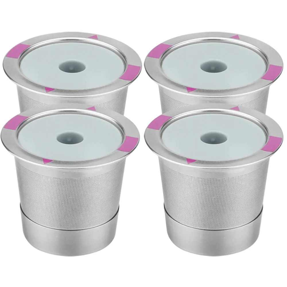 Reusable Stainless Steel K-Cup Coffee Pods – Universal Fit for 1.0 & 2.0 Brewers