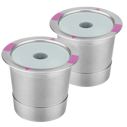 Reusable Stainless Steel K-Cup Coffee Pods – Universal Fit for 1.0 & 2.0 Brewers